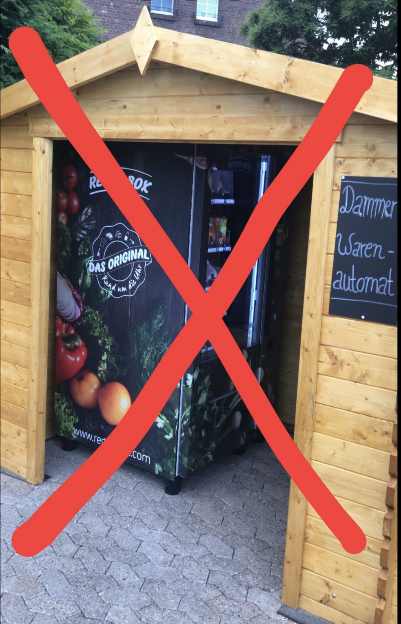Fleisch-Automat AUSSER BETRIEB!!!