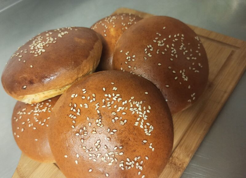 Pain burger
100% fait maison