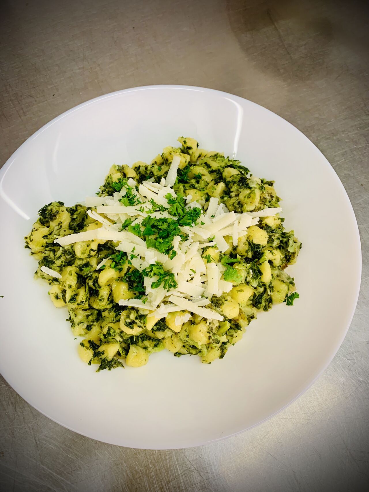 Spinat-Käse-Knöpfle