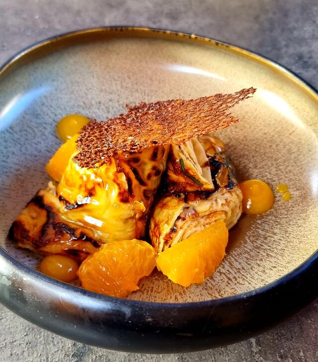 -LES CREPES ,crêpes Suzette façon du Chef