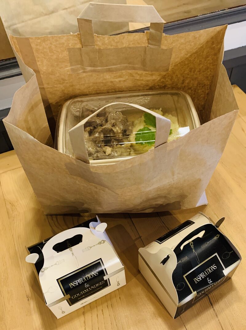 Présentation à emporter