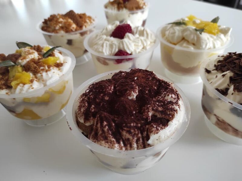 Vue d'ensemble tiramisus
