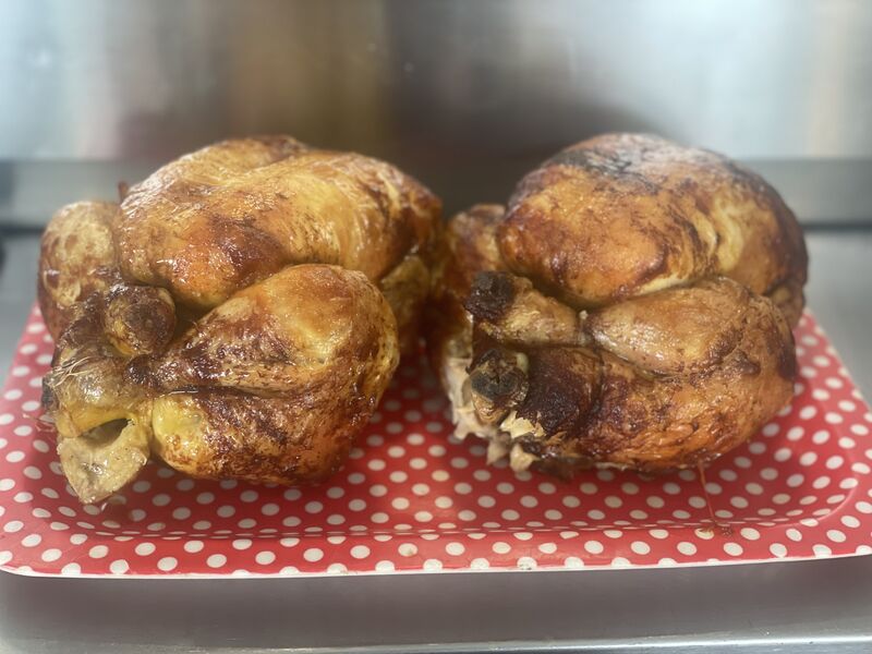 Nos poulets rotis