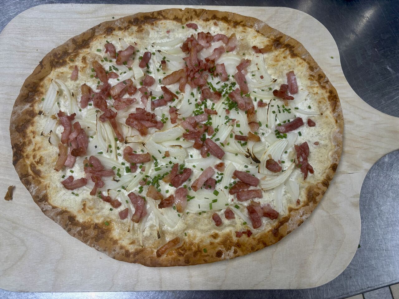 Elsässer Flammkuchen