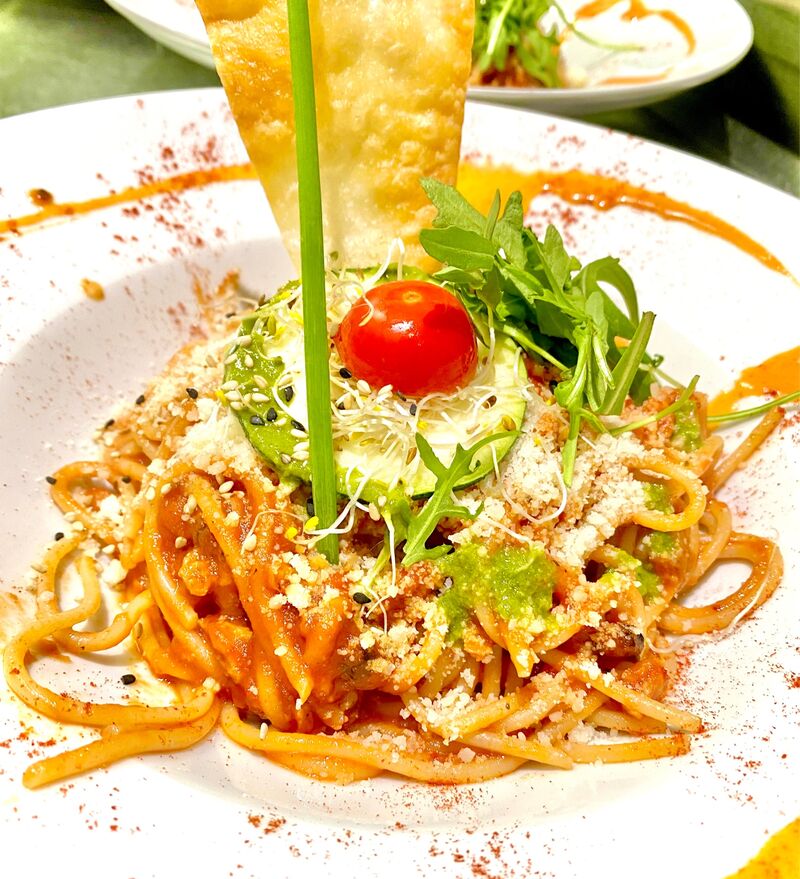 Espaguetis con boloñesa