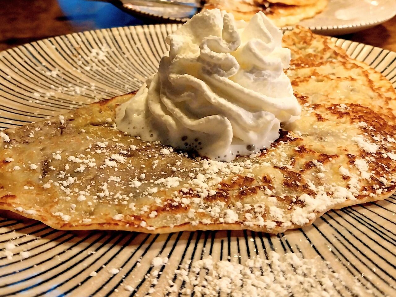 Crepé de Nutela con nata 