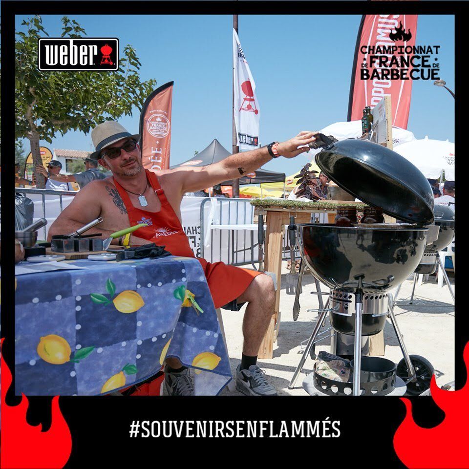 Un moment de détente pendant le week-end du Championnat de France de Barbecue 2019