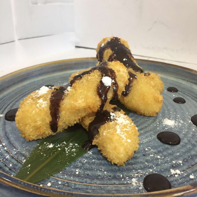 Темпура Банан!! (десерт)