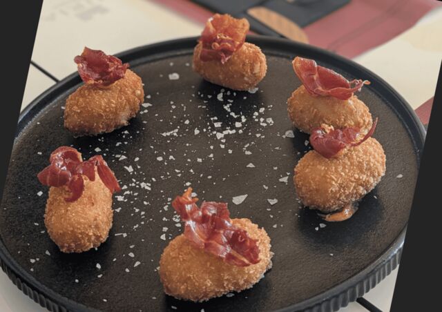 Croquetas caseras de jamón