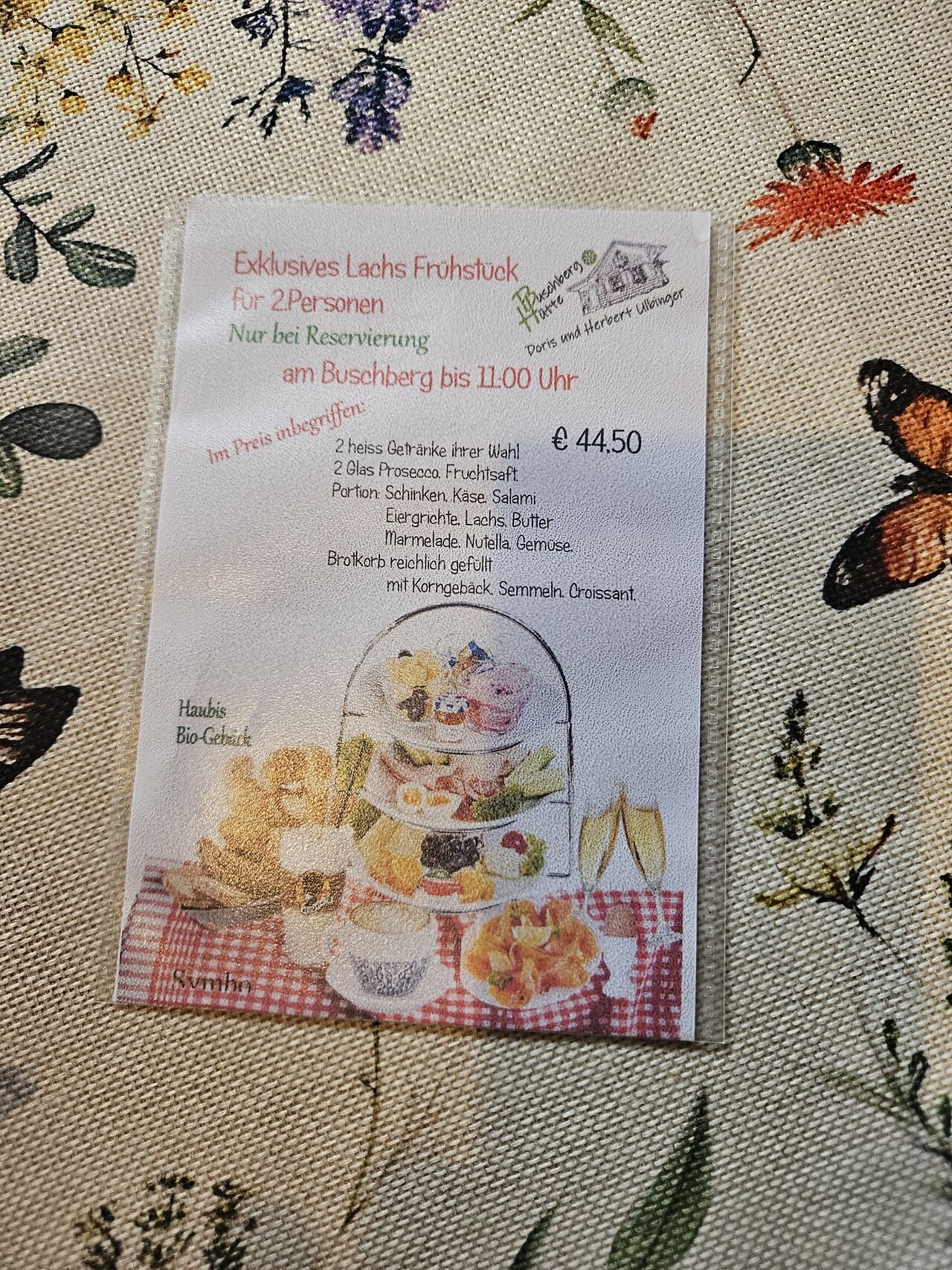 Exklusives Lachs Frühstück