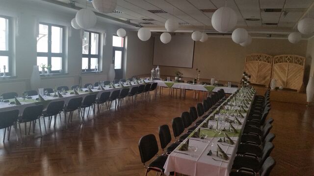 Familienfeier im Saal ca. 50 Personen