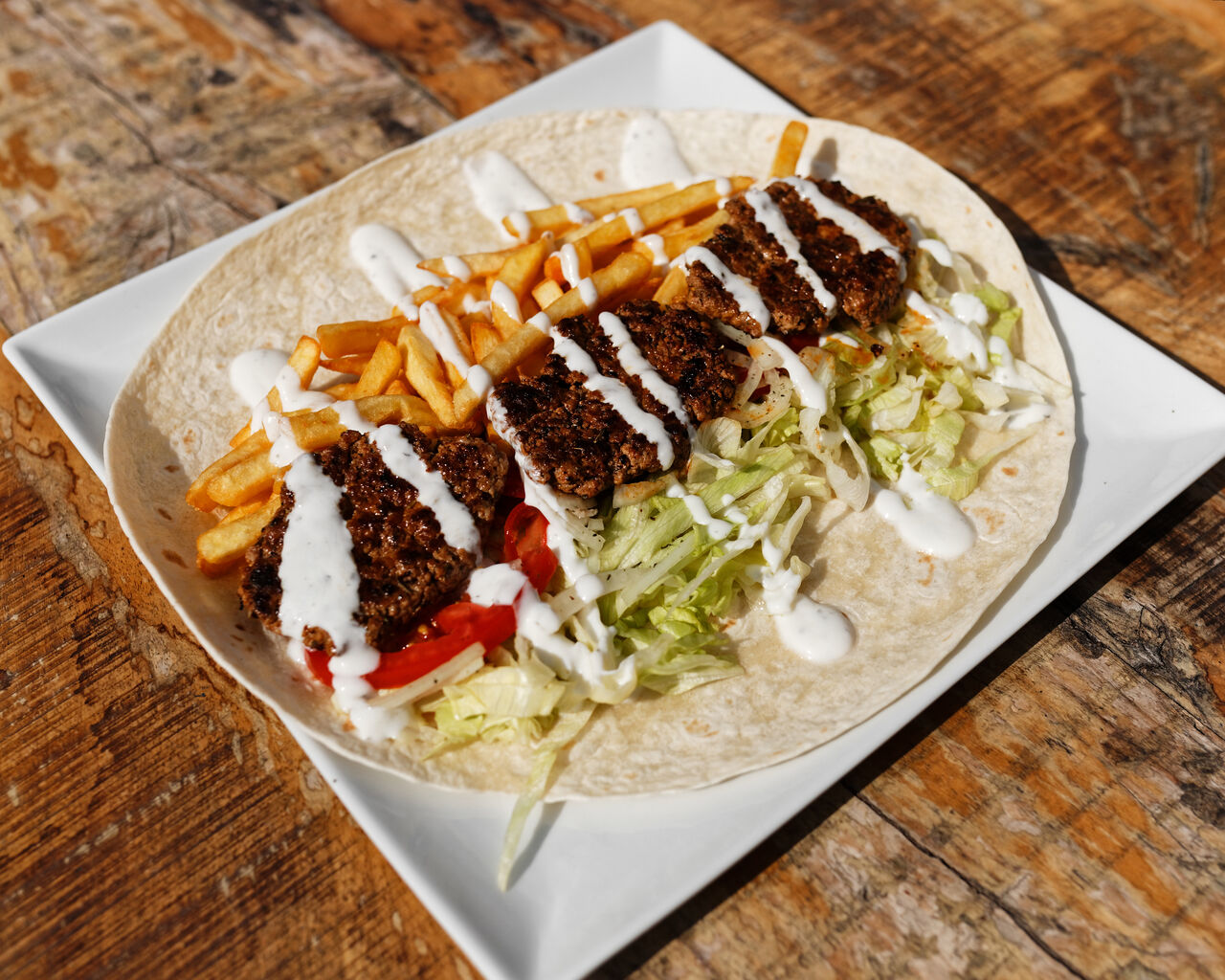 Kebab Steack, galette