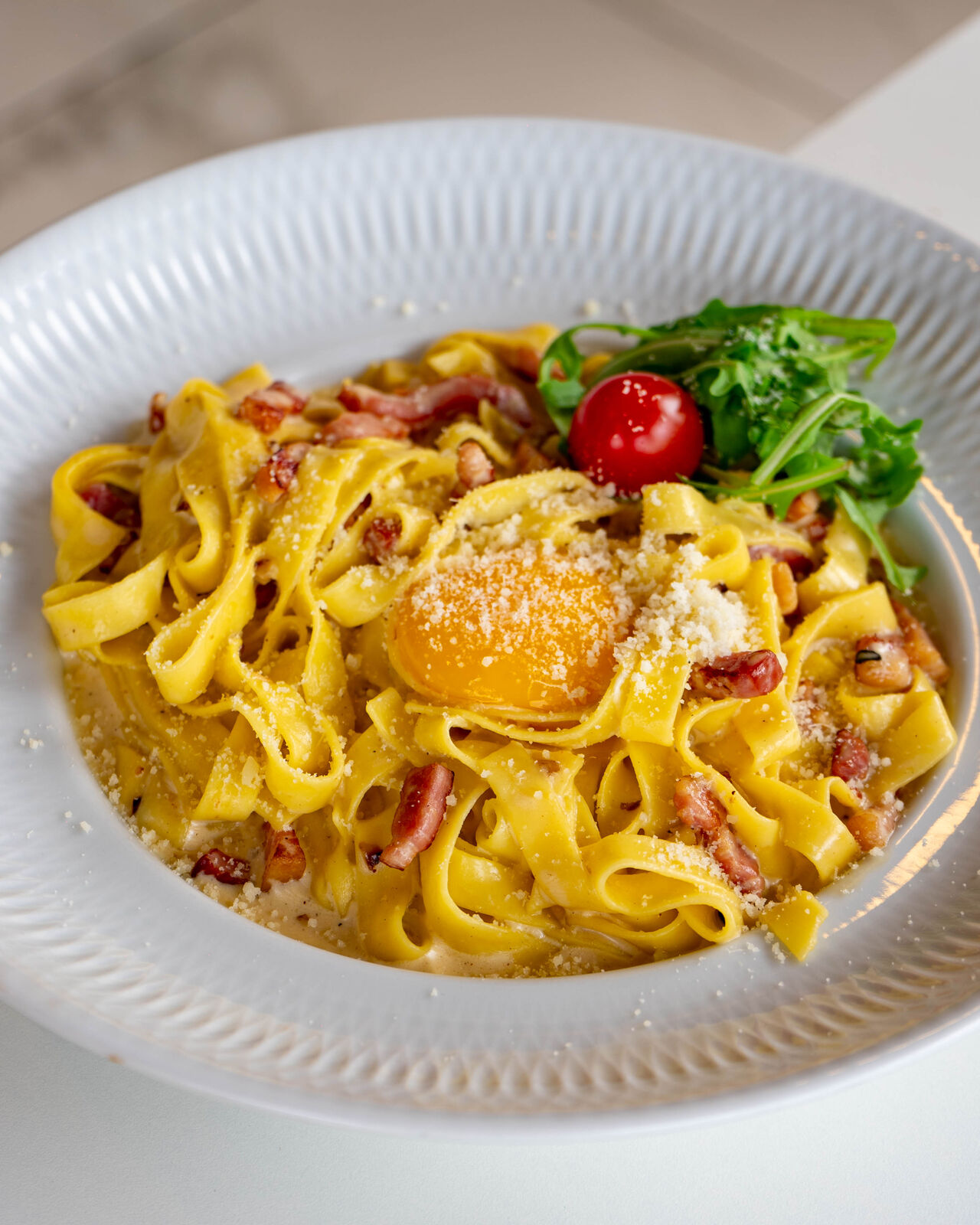 Pâtes à la carbonara