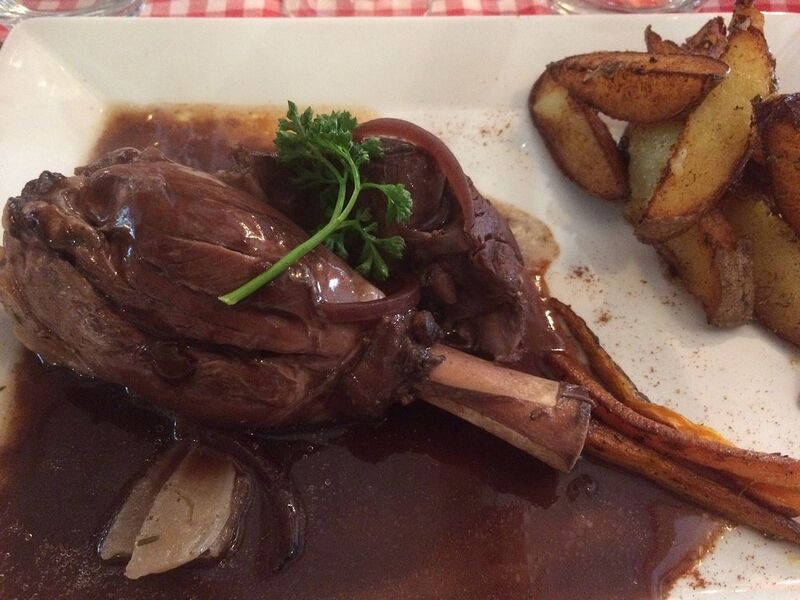 La souris d'agneau confite