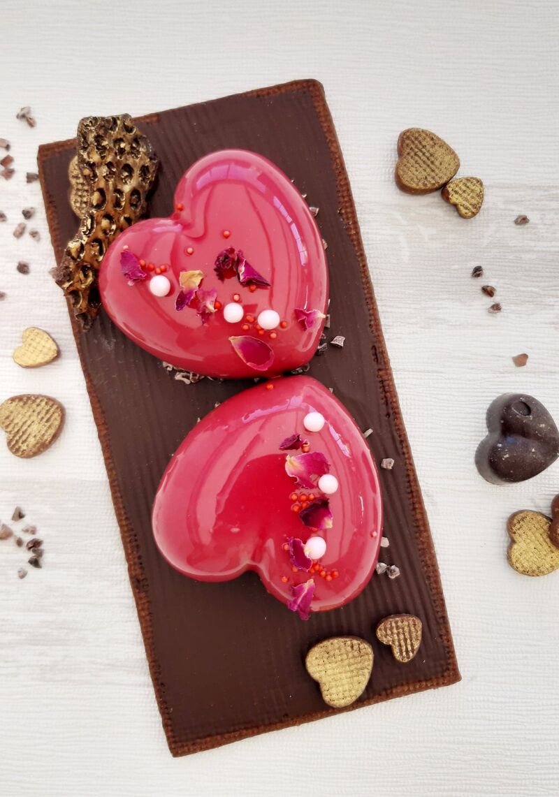 duos de cœurs Saint Valentin