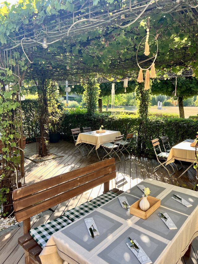 …mitten im Bürgergarten Bietigheims!