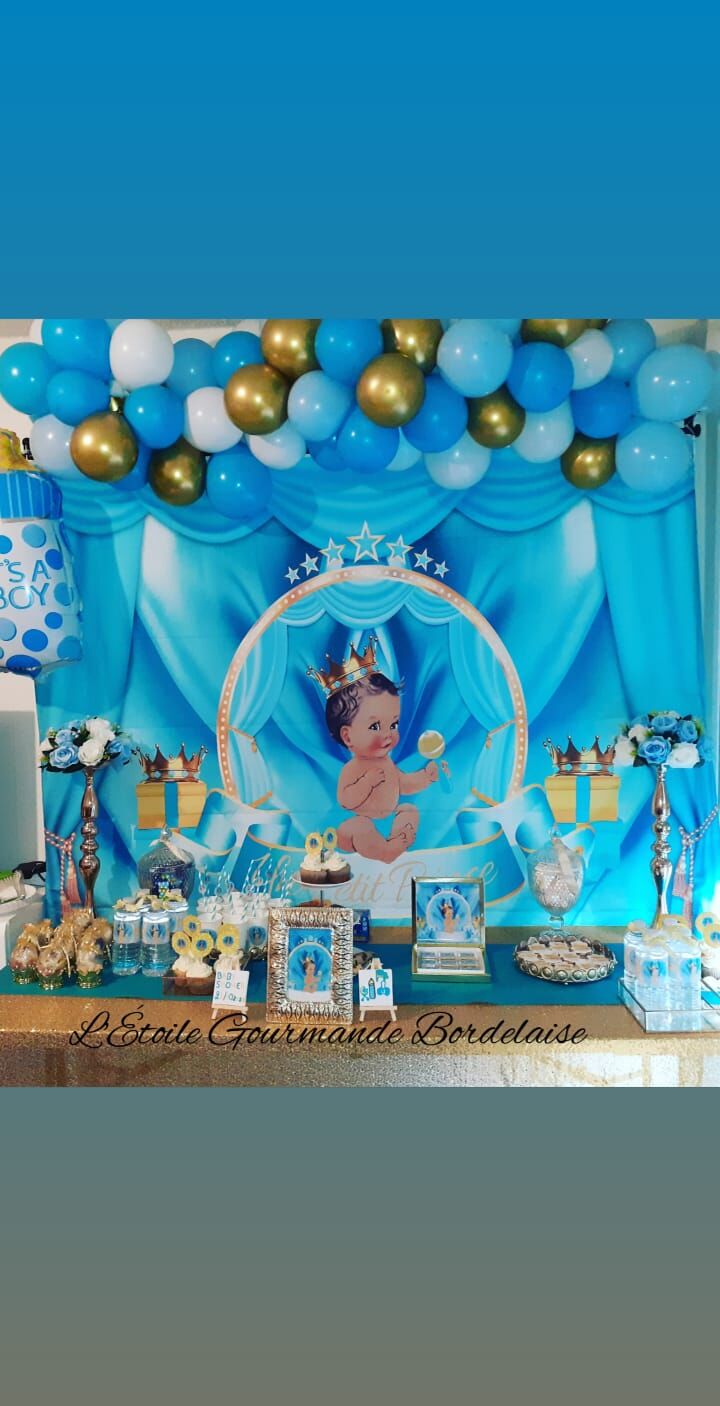 Baby shower garçon thème petit prince