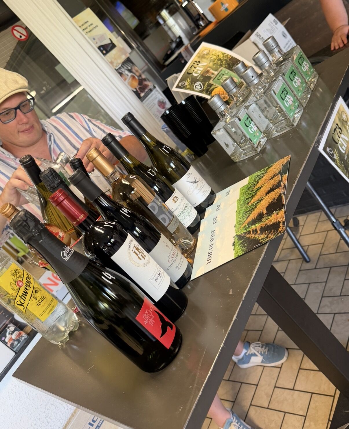 Dégustation de vins et spiritueux 