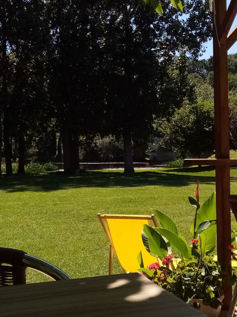 Des chaises longues à disposition, si la sieste vous dis...
