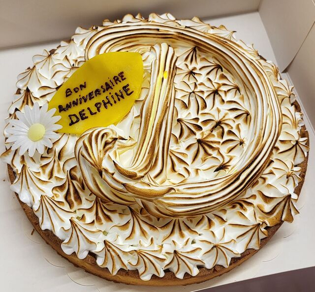 Tarte citron meringuée