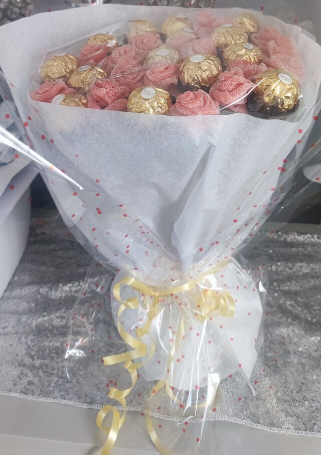 Bouquet de bonbons et chocolat 