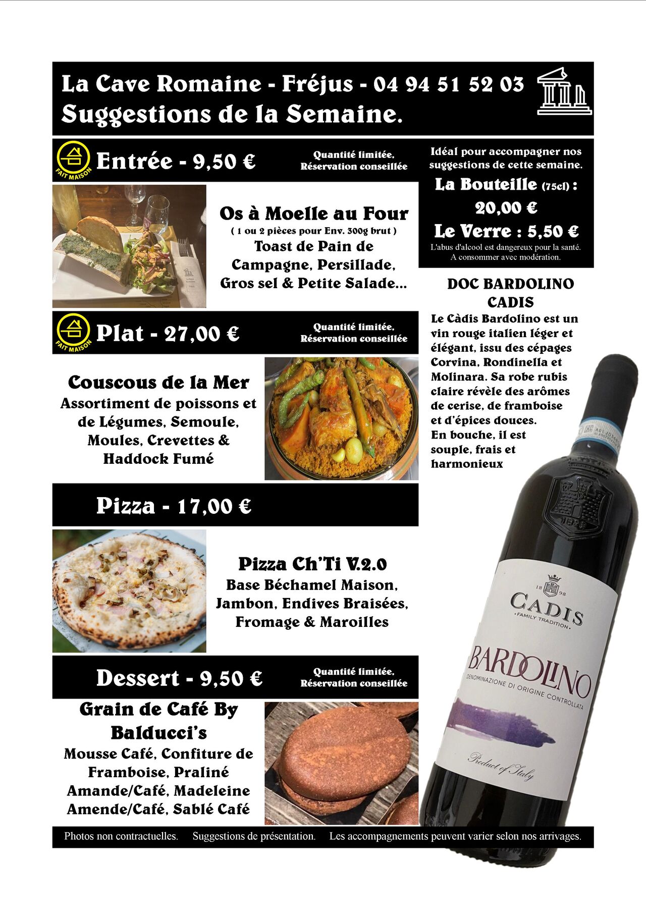 Semaine Du 3 au 7 Décembre