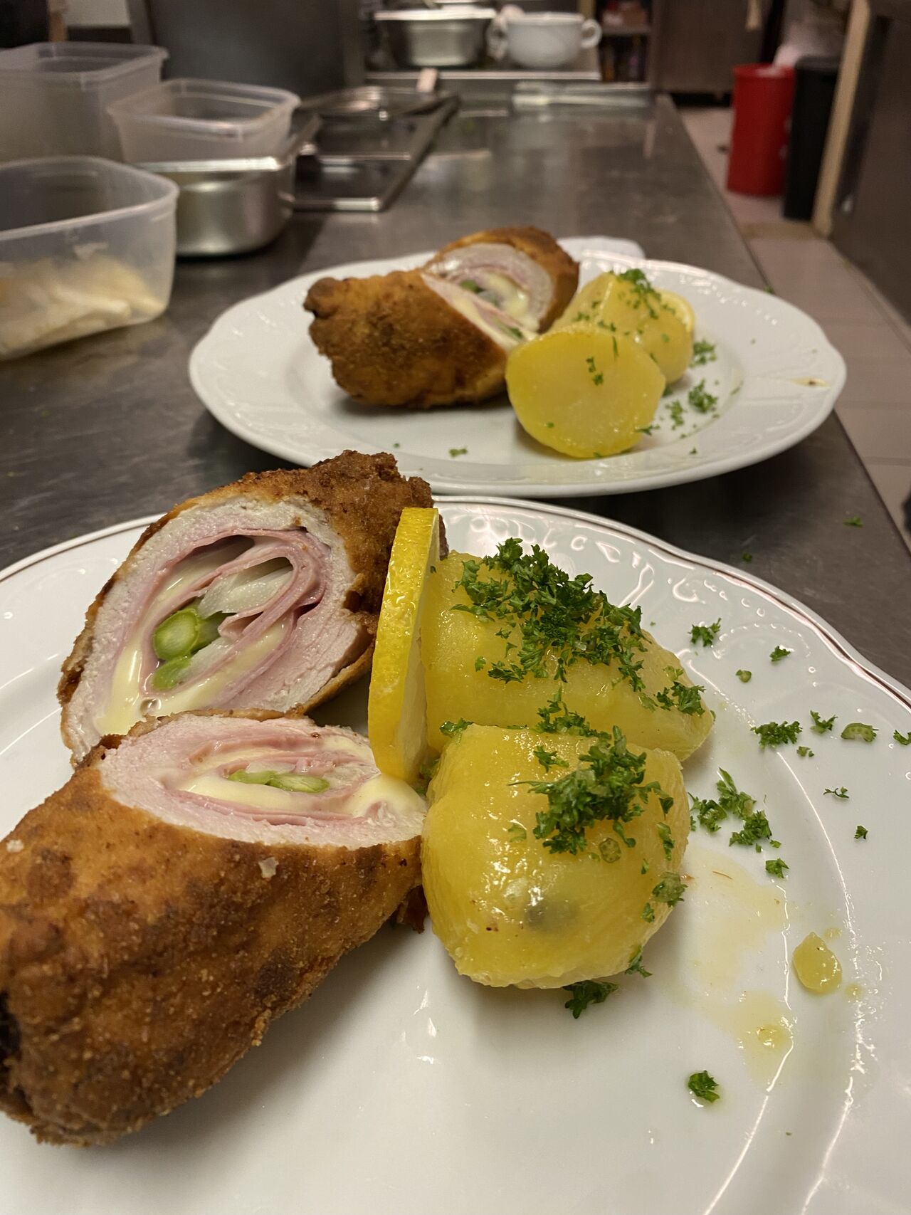 Spargel Cordonblue