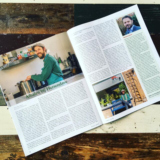 Een leuk stukje over Hertendave in het wijkblad de Wester