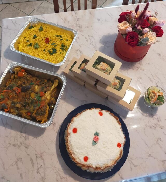 Menu pour six personnes 