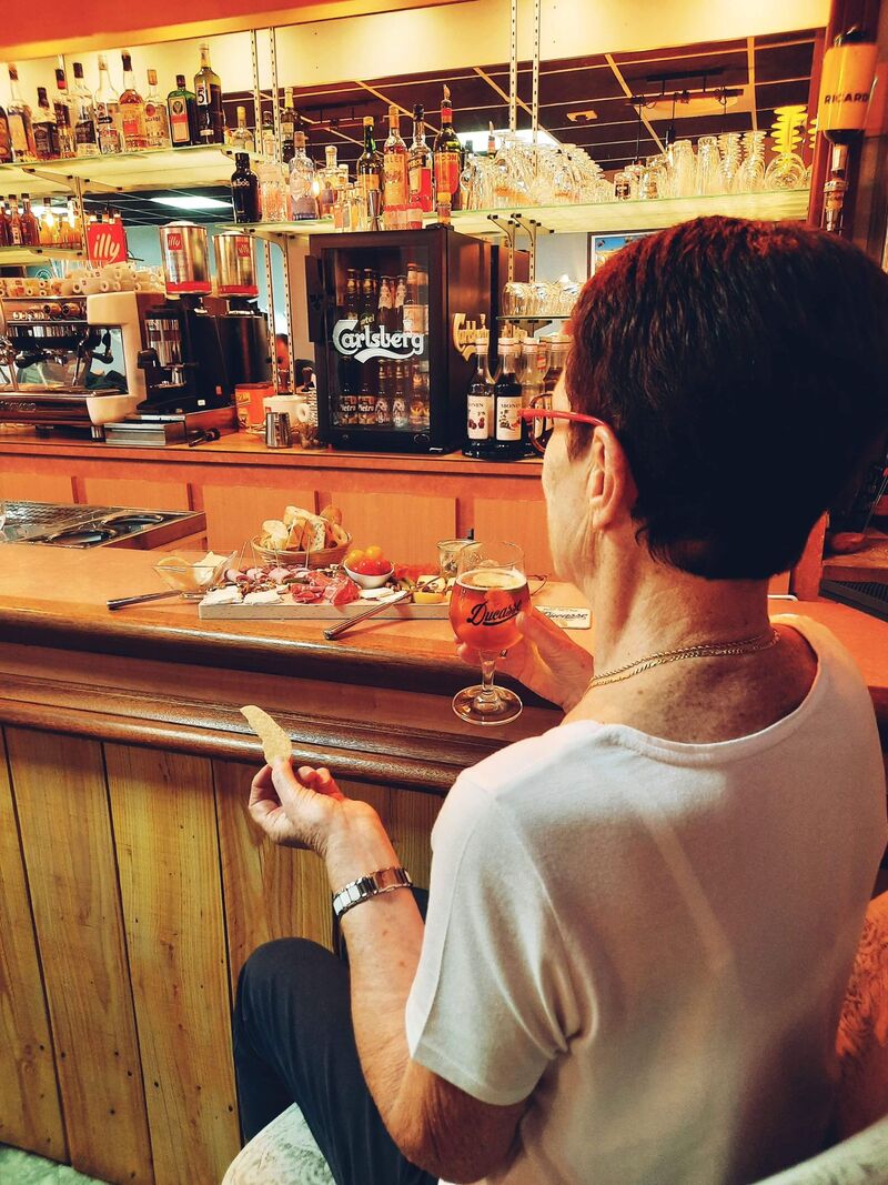 Un moment de détente autour d’une planchette…