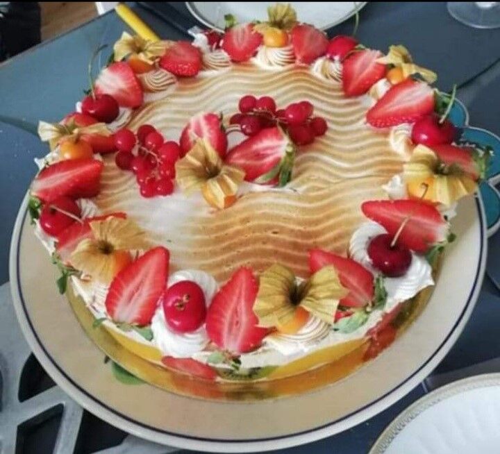 tutti frutti meringue italienne fruits frais