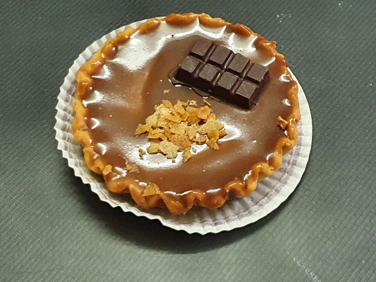 LA TARTELETTE CROUSTILLANTE
- cremeux chocolat caramel
- croustillant 