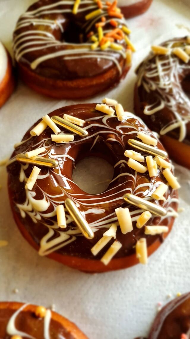 Donuts au chocolat