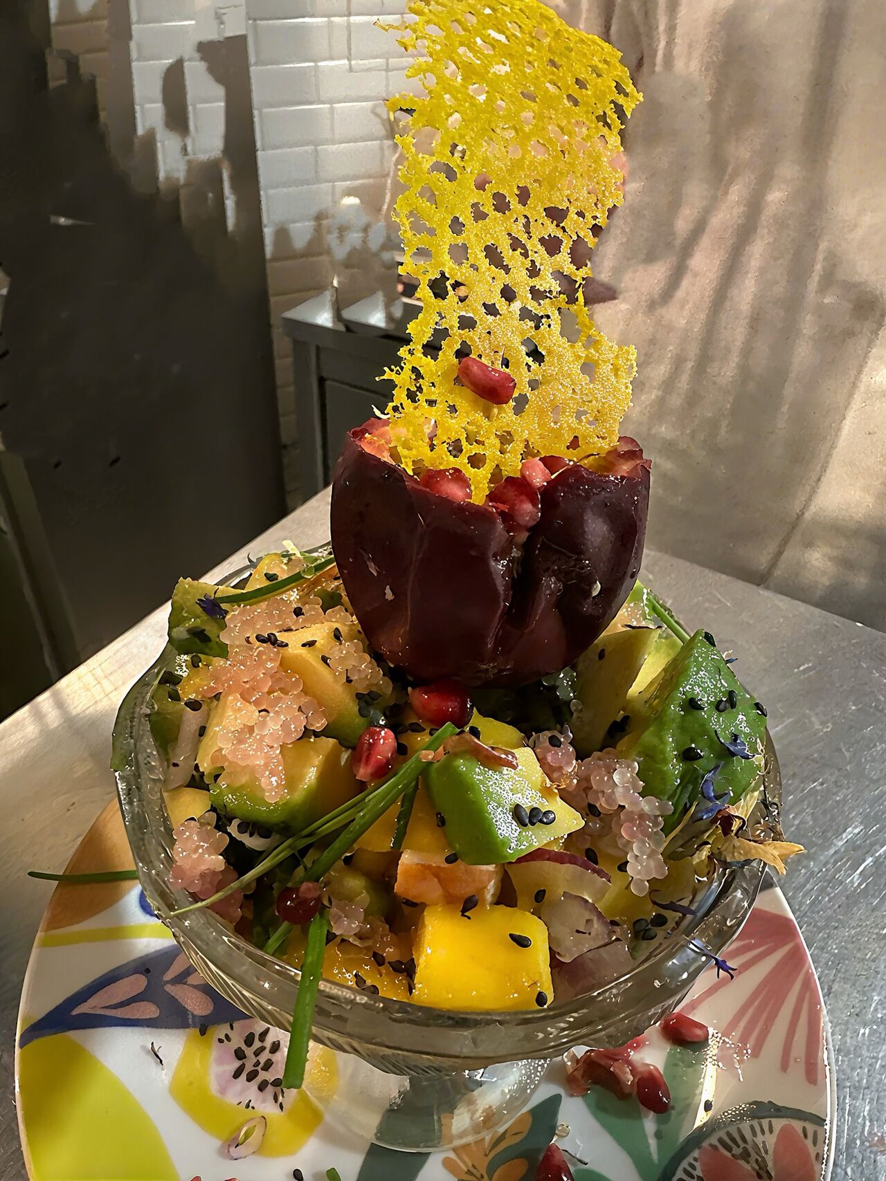 salade petit pacifico aux crevettes 