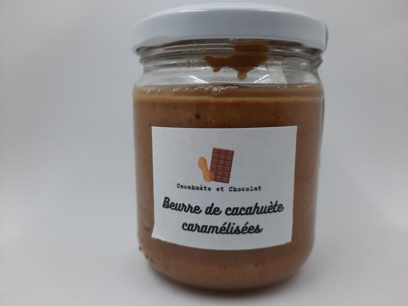 Beurre de cacahuète caramélisé