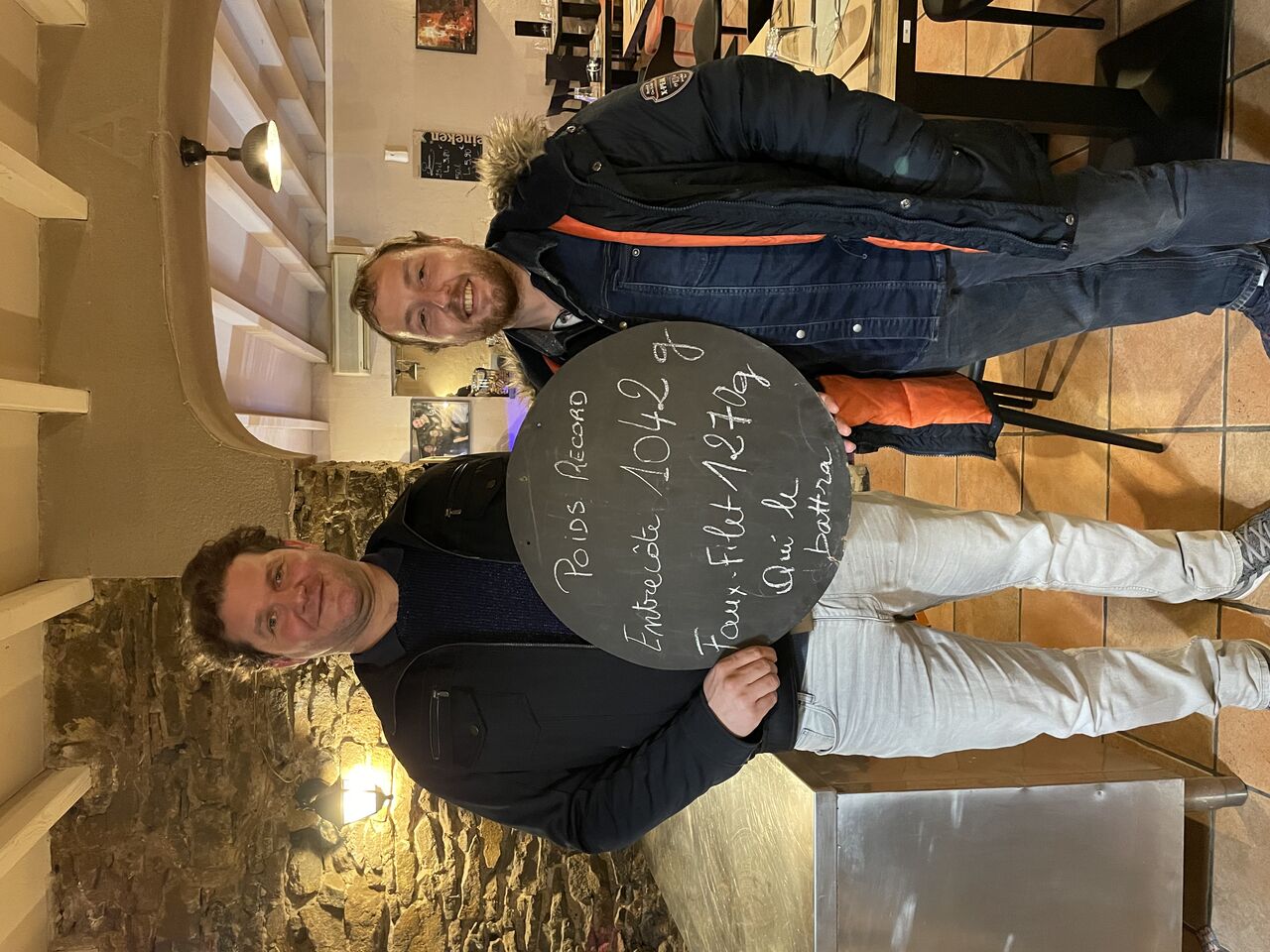 Les deux nouveau record man