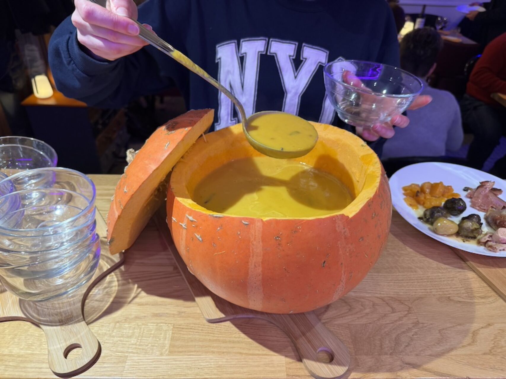 Pumpkin Soup pour Thanksgiving !