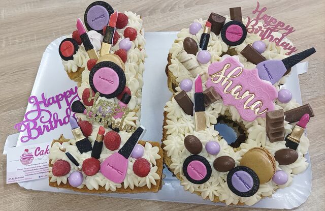 Number Cake thème Make-Up