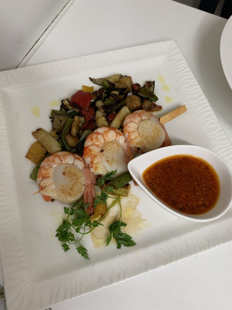 Brochette de St Jacques