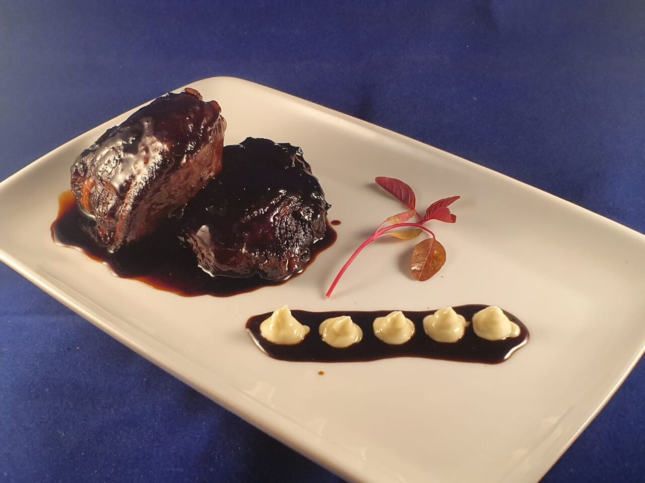 Carrilleras teriyaki