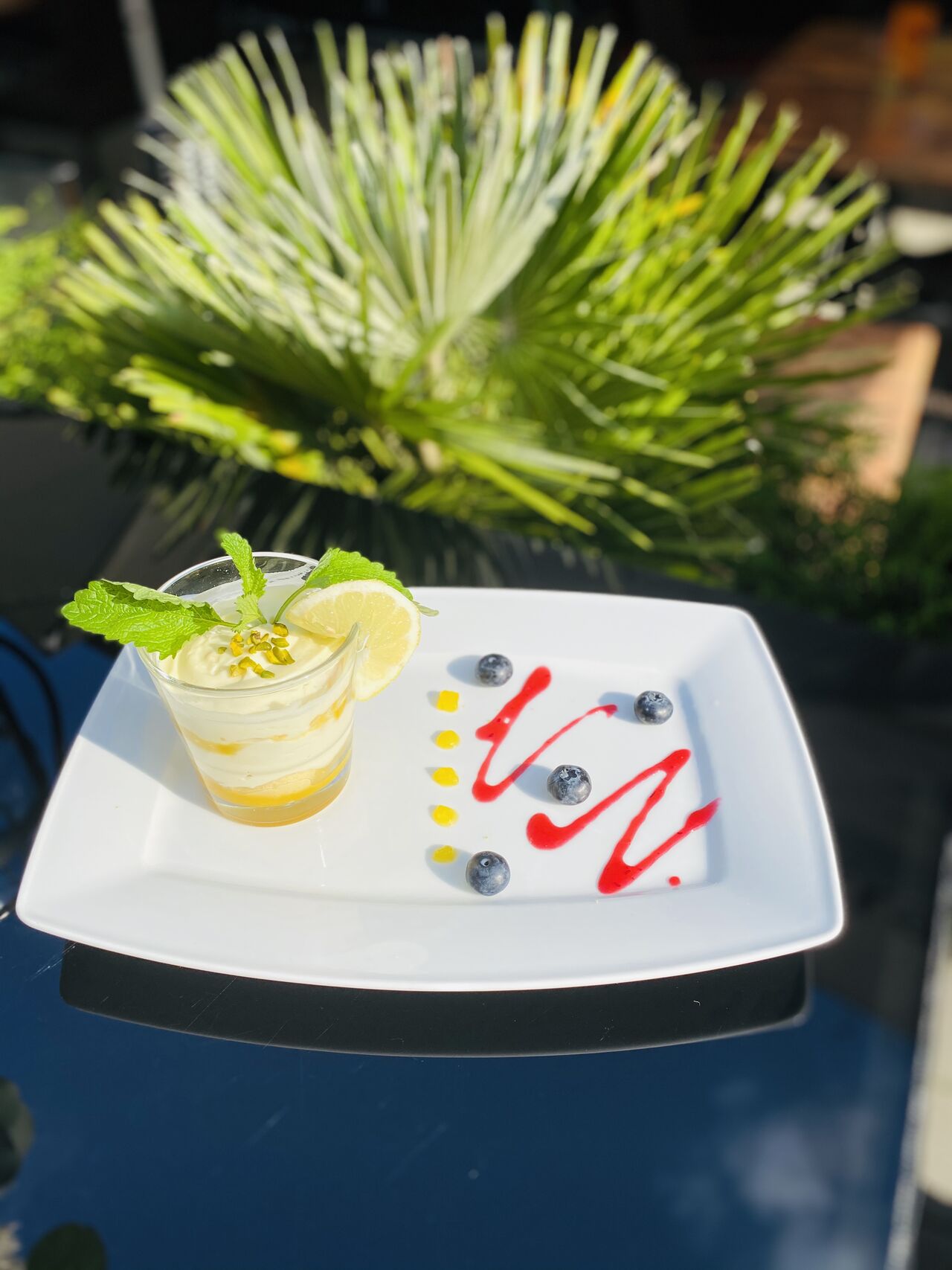 Einer unserer Wochenendsdesserts:
Lemon-Tiramisu