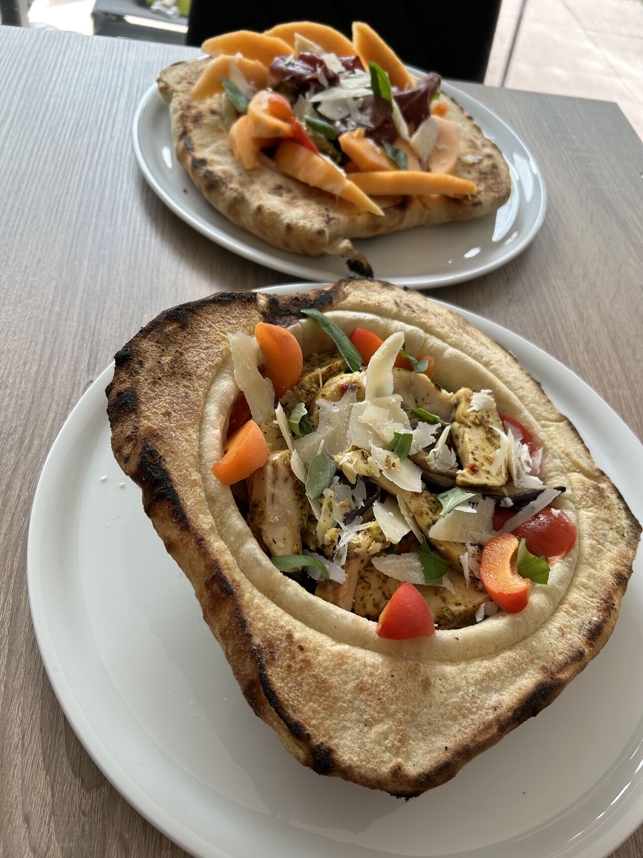 La salade dans la pâte 
