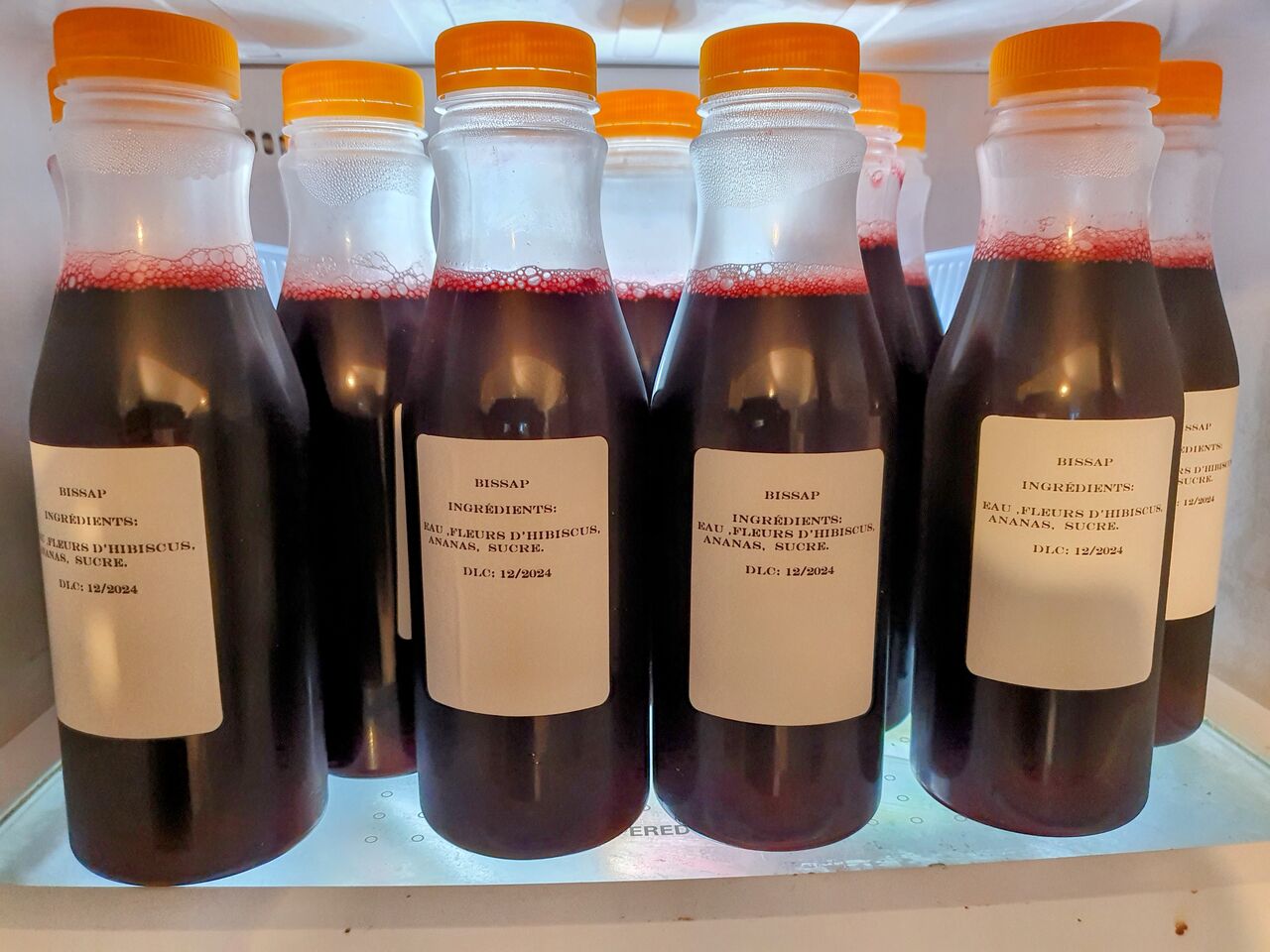 Bissap (jus de fleurs d'hibiscus)