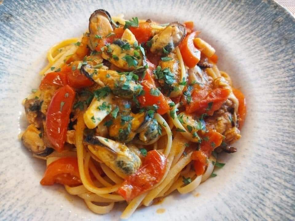 Linguini cu Fructe de Mare