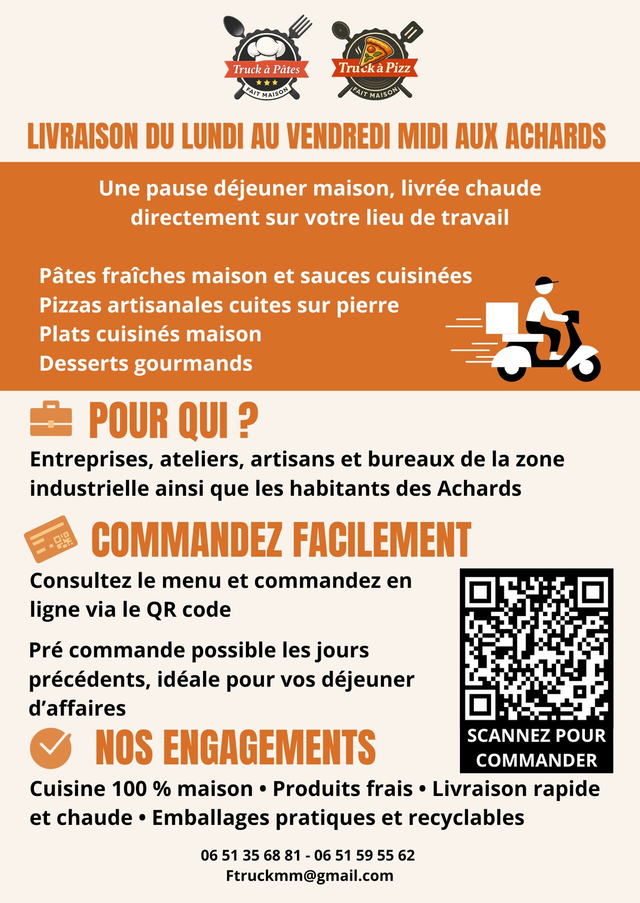 LIVRAISON AUX ACHARDS