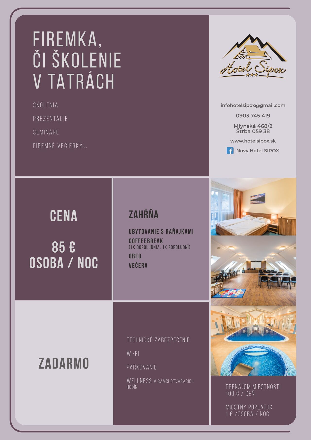 Firemka, školenie, či teambuilding v Tatrách