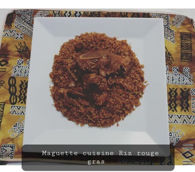 Thieb yappe riz à la viande.