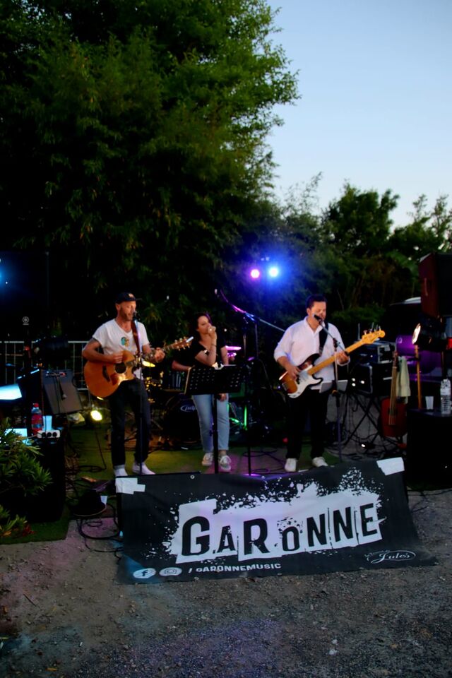 garonne en live le 10/06/22
ce groupe sera de retour à la guinguette le 02/09/22