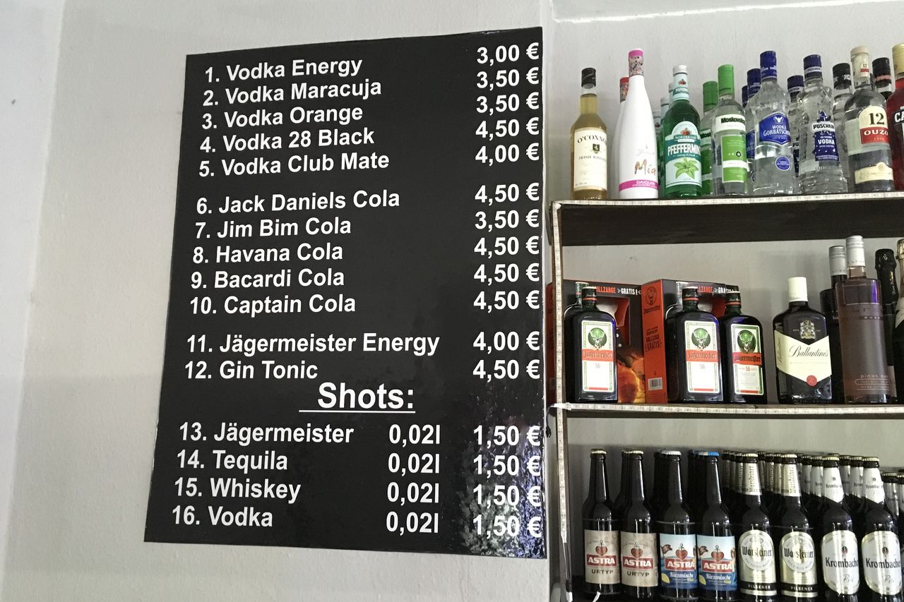 frisch gemixte Longdrinks