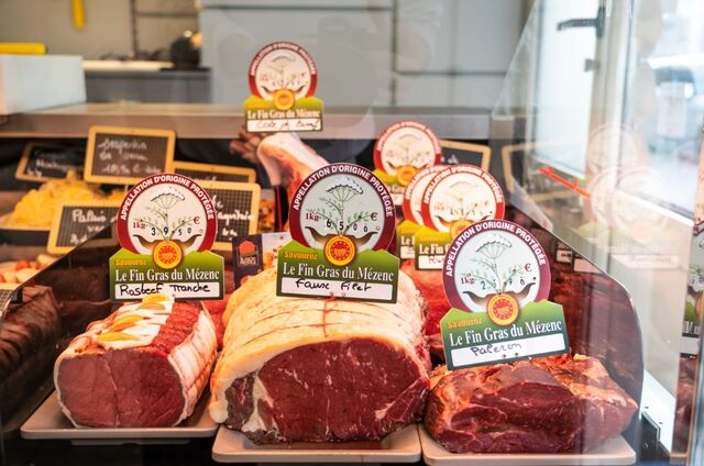 Vitrine L'annecienne Boucherie Traiteur Annecy